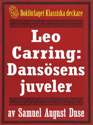 cover image of Leo Carring: Dansösens juveler